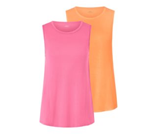 1x pfirsich, 1x pink