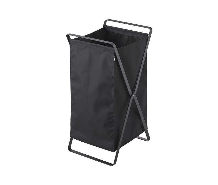 Schwarzer YAMAZAKI Wäschekorb »TOWER«.