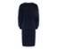 Dunkelblaues Strickkleid mit Pailletten.