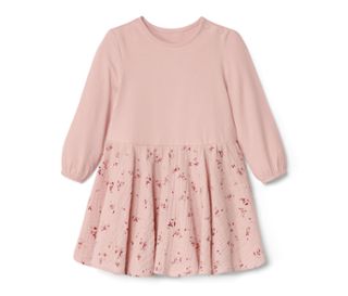 Altrosa, Rock mit Blümchen-Alloverprint