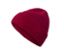 Eine rote Strickmütze.