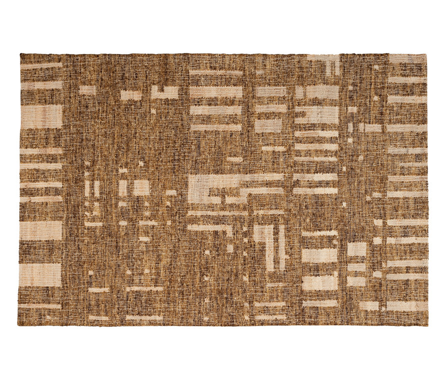 WOOOD Handgewobener Teppich »Ian«, 170 x 240 cm, braun