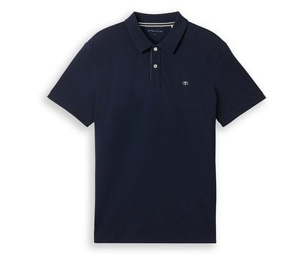Tom Tailor Piqué Poloshirt, Sky Captain Blue