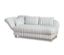 Gestreifte Max-Winzer®-Recamiere »Saturn« mit Stauraum, links.