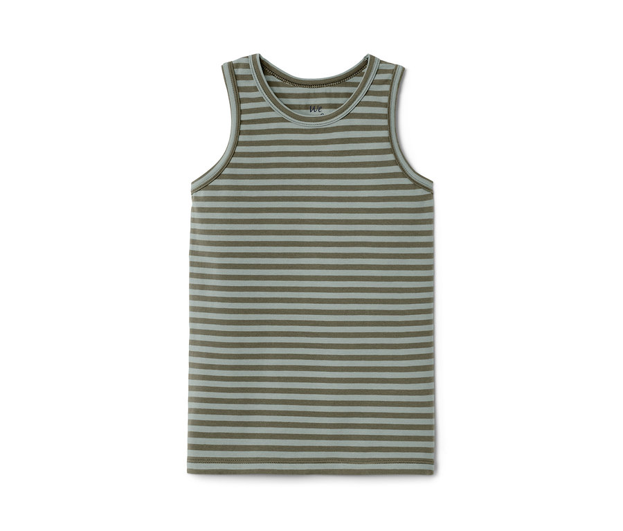 Gestreiftes Unterhemd, 3 Stück