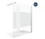 Freistehende Breuer®-Dusche »Entra« Duschwand mit InStripe Design.