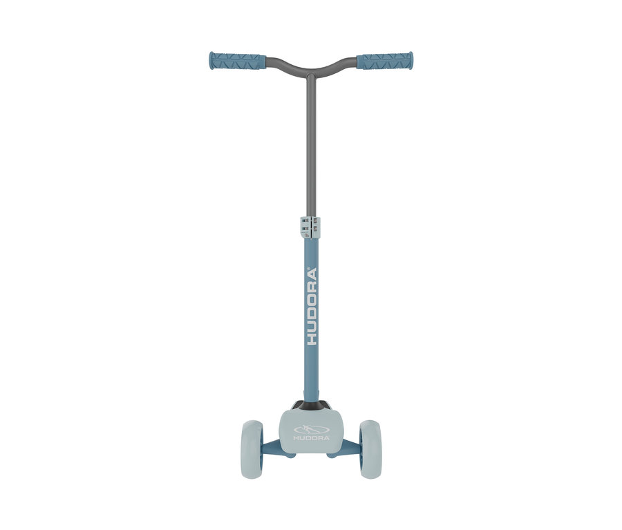 Blauer HUDORA Tri-Scooter.