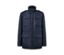Blaues Fieldjacket.
