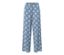 Palazzohose mit Alloverprint.