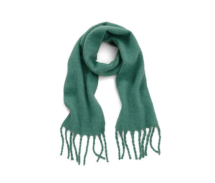 Webschal, grün