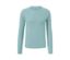Hellblaues Langarm-Funktionsshirt.