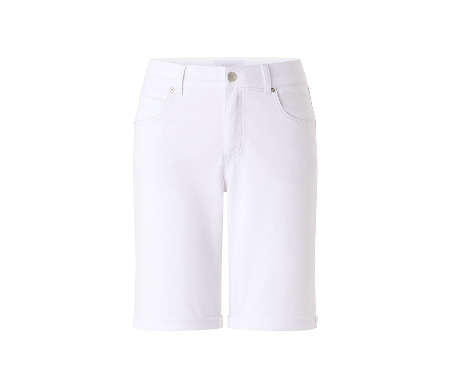 Weiße Angels Jeans »Bermuda Turn-Up« mit Straight Fit.