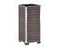 Oberfläche braun<br>Kanten silberfarben