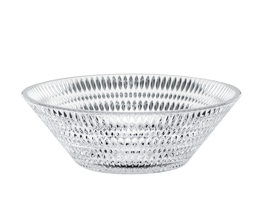 Klare Glasschale "Ethno" von Nachtmann, ca. 27 cm.