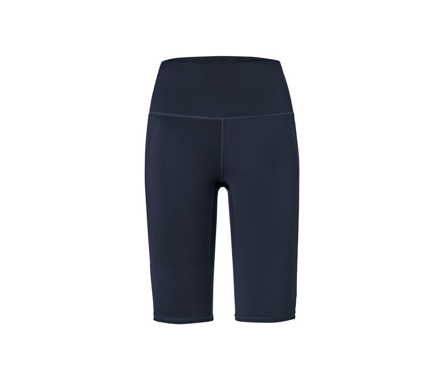 Nahaufnahme von marineblauen Sportradlern.