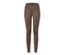 Wende-Sporttight in Dunkelbraun und Taupe.