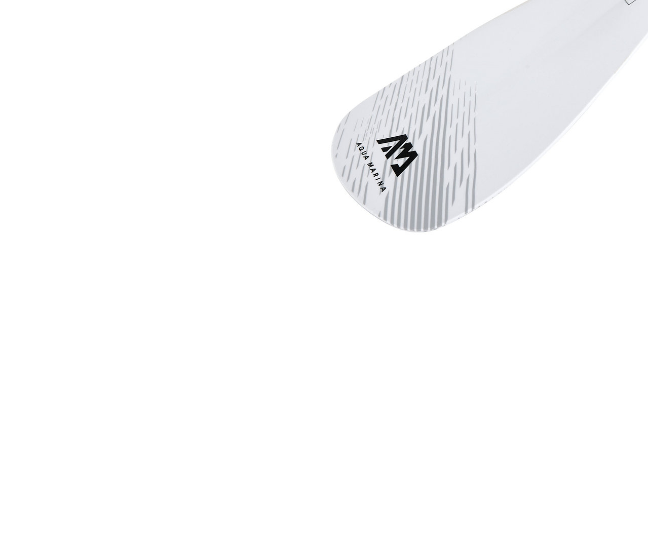 Weißes Aqua Marina SUP- und Kajak-Paddel »Solid«.