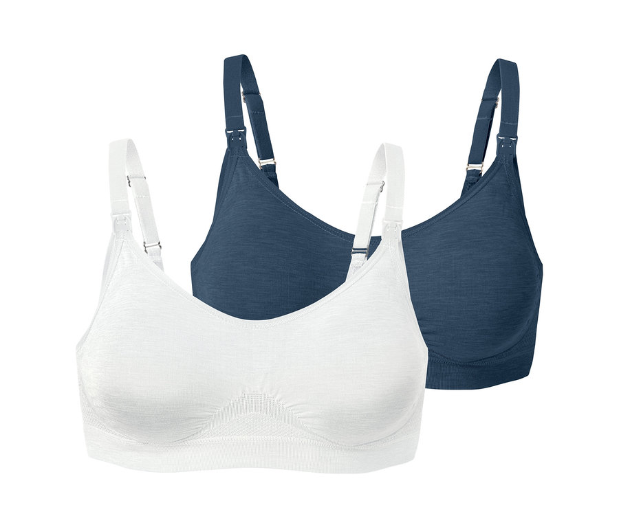 Zwei Seamless-Still-BHs, einer weiß und einer dunkelblau.