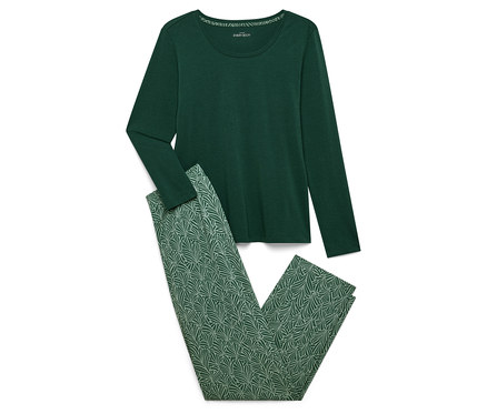Pyjama, dunkelgrün