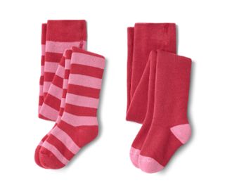 1x rot, 1x rot-pink gestreift