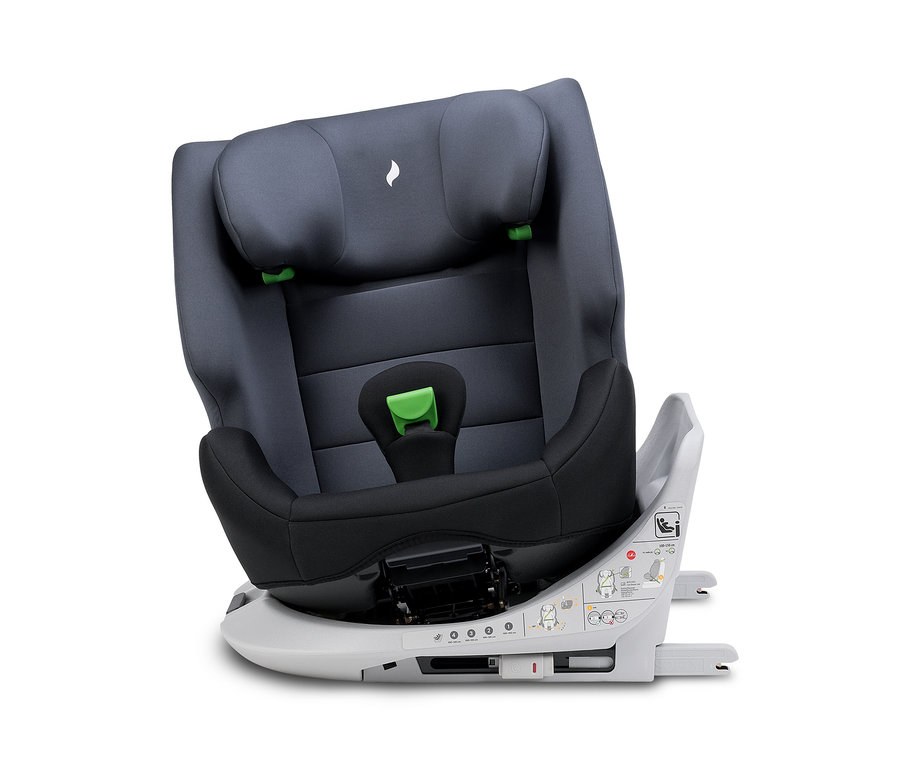 Grauer Osann Kinder-Autositz »Four maxi«.