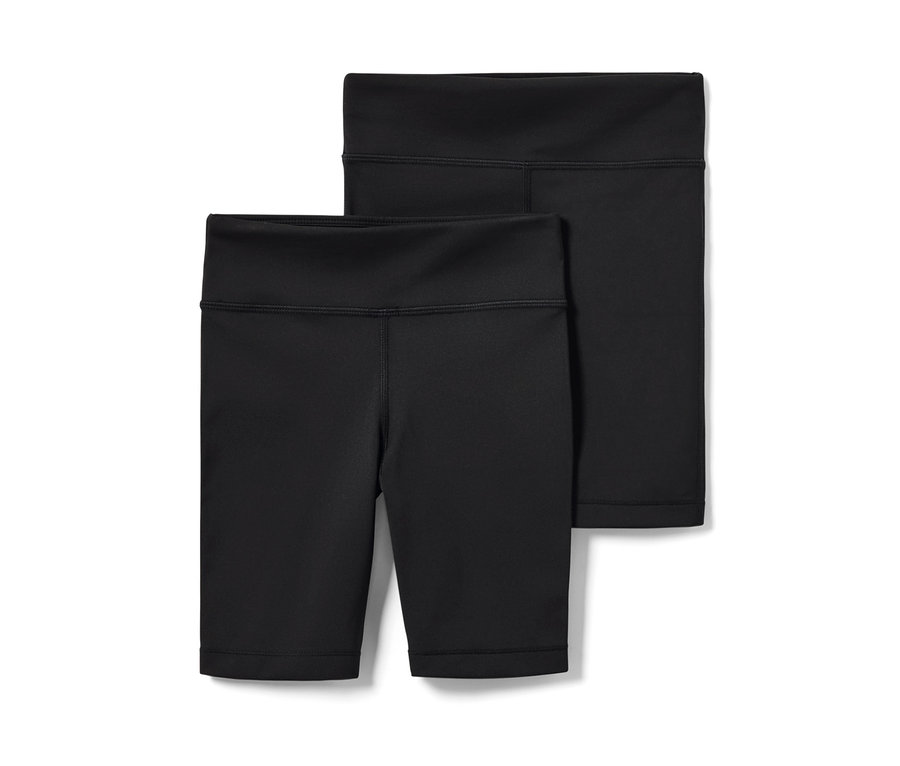 Zwei Kinder-Sport-Radler in Schwarz.