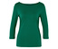 Grünes Shirt mit 3/4-Arm.