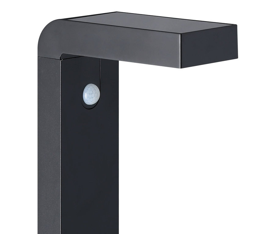 Detailansicht der Eglo Solar-Stehleuchte »Baracconi«.