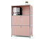 Kommode Metall »CN3« mit 2 Klappenfächern, altrosa - /img/gwgX20BV/64/image.jpeg