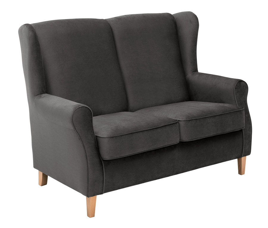 Graues Max-Winzer® 2-Sitzer Sofa »Luke«.