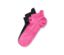 Zwei Paar Profi-Laufsocken, schwarz und fuchsia.