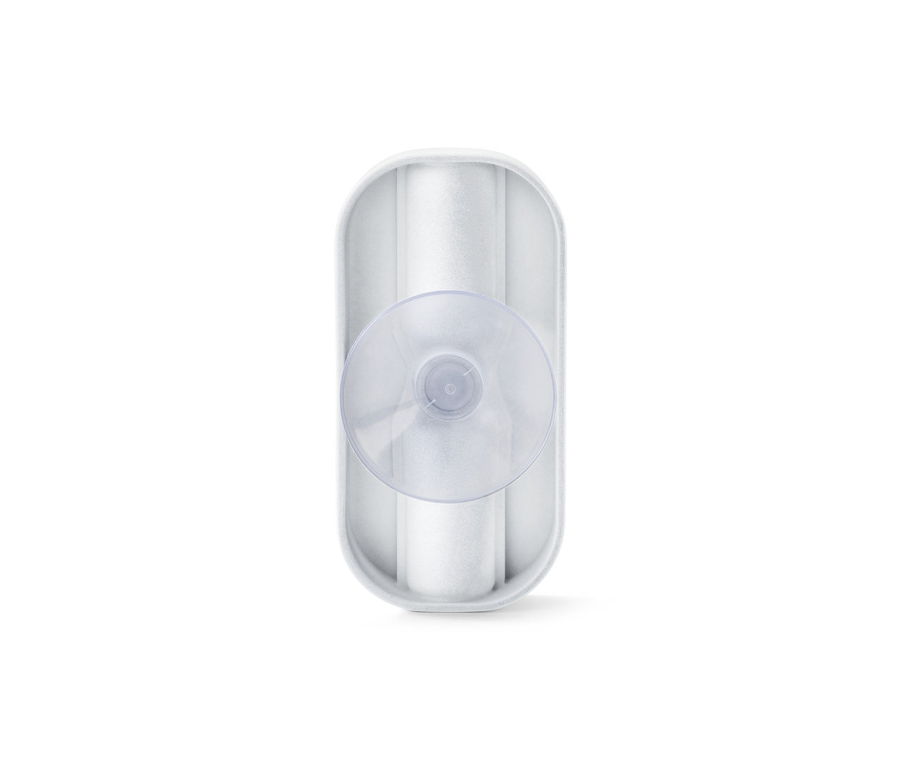 Eine Dusch-Sanduhr mit Saugnapf.