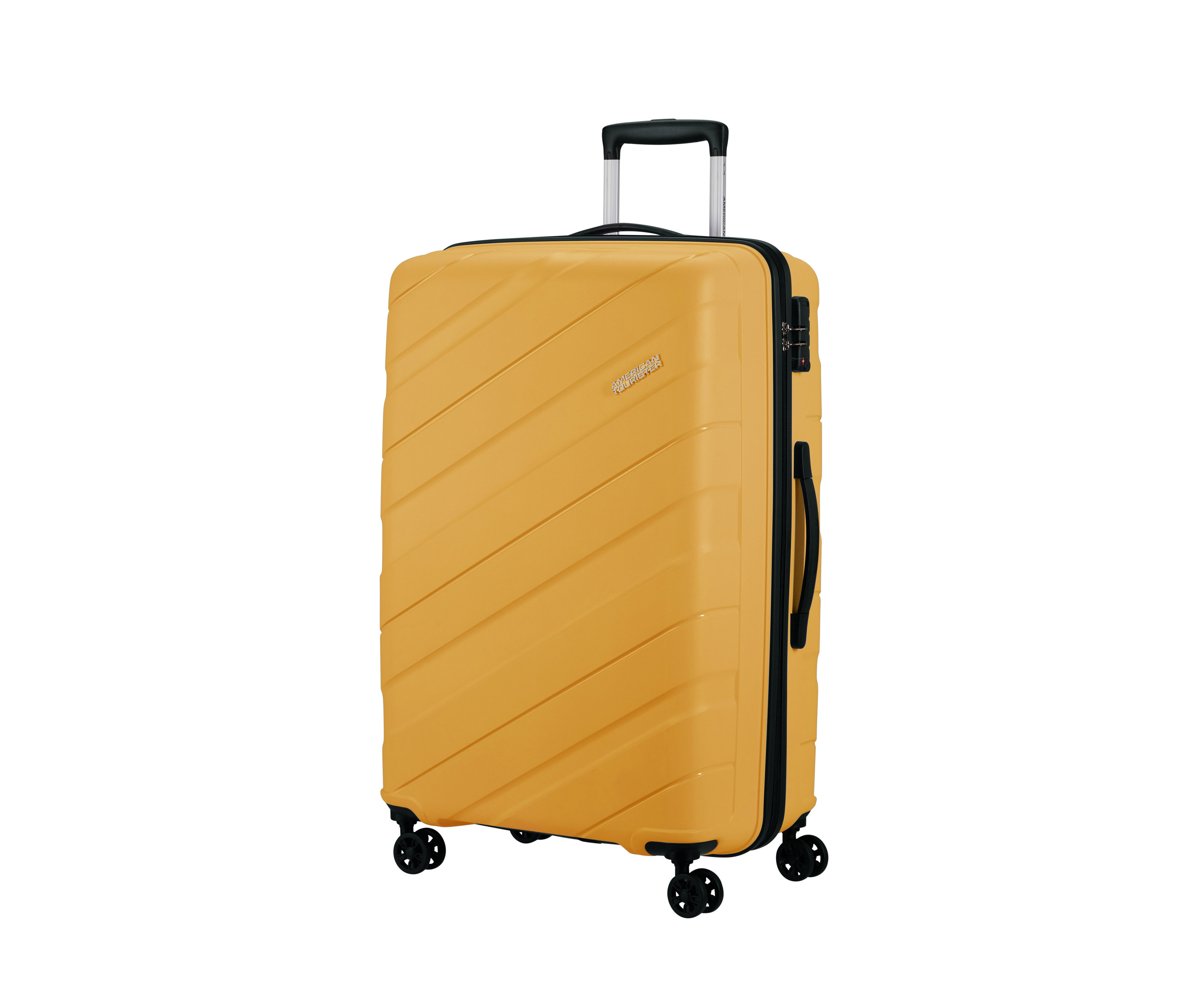 Ein großer American Tourister »Jetdriver 3.0« Koffer in Banana Cream.
