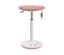 Rosa Topstar »Sitness X Stool 30« Hocker auf weißem Hintergrund.