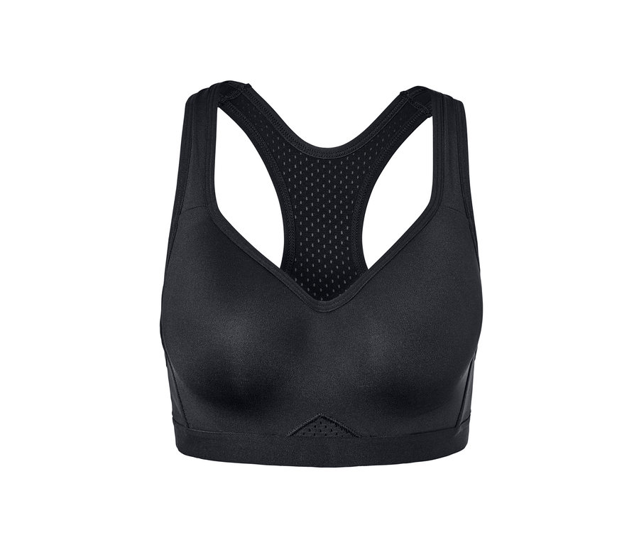 Schwarzer Sport-BH.