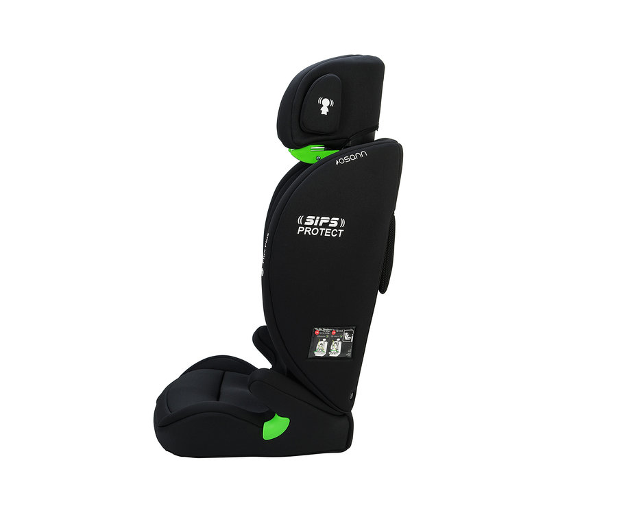 Schwarzer Osann Kindersitz »Flux Plus«.