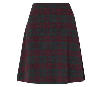 Karierter Jacquard-Rock