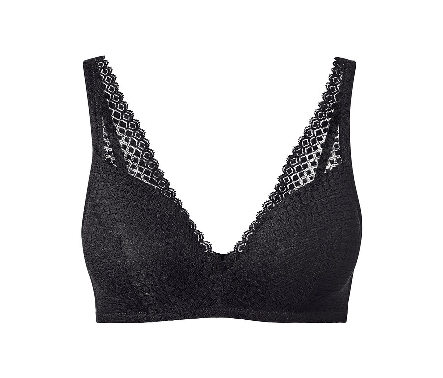 Schwarzer Softschalen-BH.