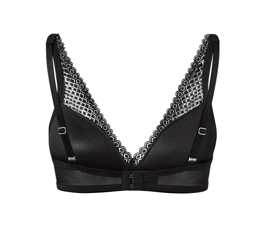 Schwarzer Softschalen-BH.