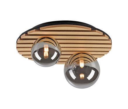 JUST LIGHT Deckenleuchte »Green Stika«