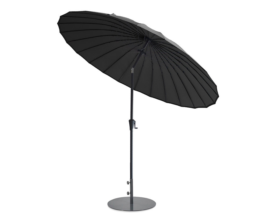 Leco Shanghai Sonnenschirm*, Ø 270 cm, anthrazit.