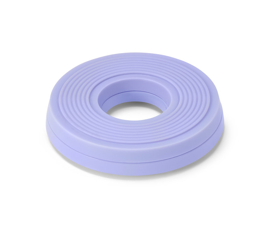 Lila Torten-Drehscheibe.