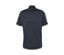 Blaues Funktions-Poloshirt.