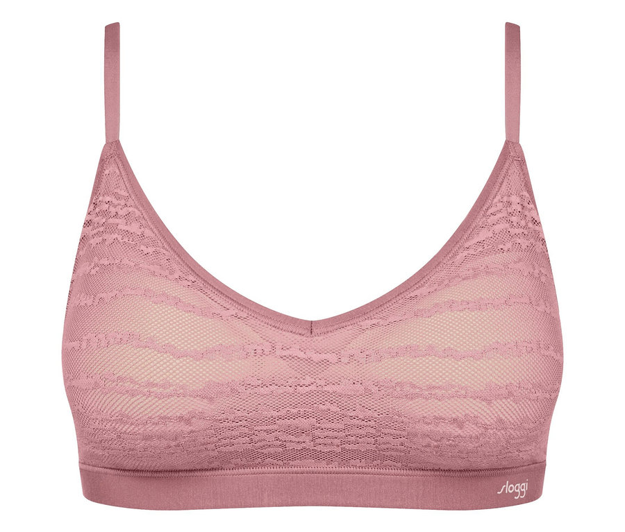 sloggi FREE Evolve PU Lace BH, date night pink.