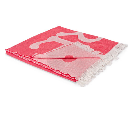 Wohndecke mit Fransen