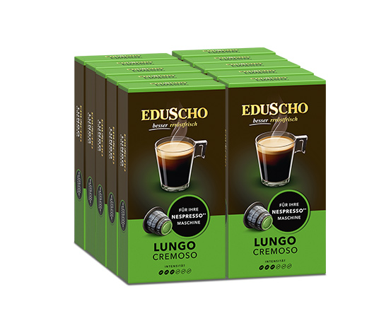 EDUSCHO Lungo Cremoso - 100 Kapseln