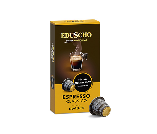 EDUSCHO Espresso Classico - 10 Kapseln