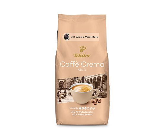 Caffè Crema Mild - 1kg Ganze Bohne