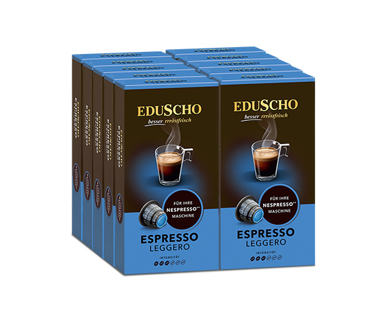 NEU: EDUSCHO Espresso Leggero - 100 Kapseln