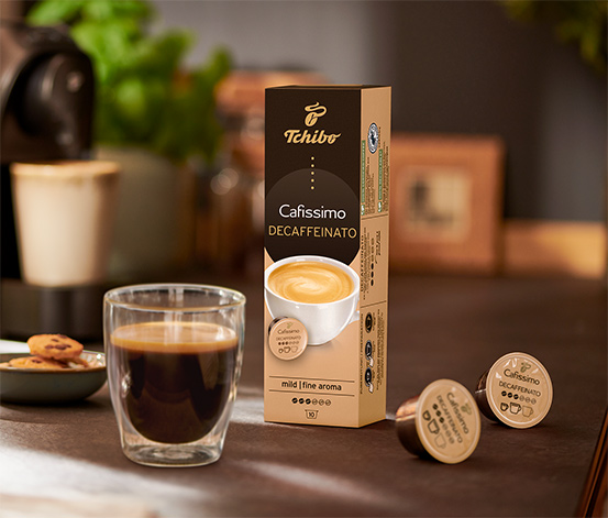 Cafissimo Caffè Crema entkoffeiniert – 80 Kapseln